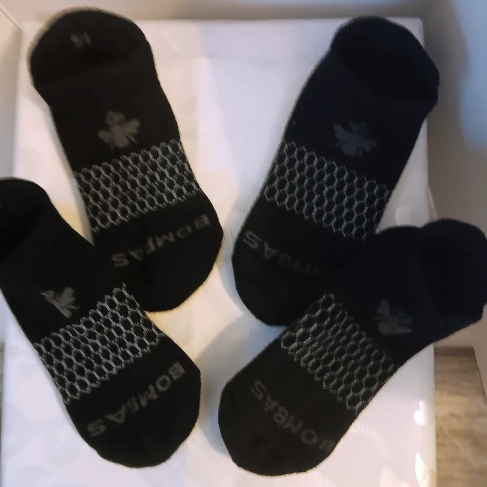 Womens Bombas Low Cut Everyday Ankle Socks, 2 Pair - Picture 3 of 8